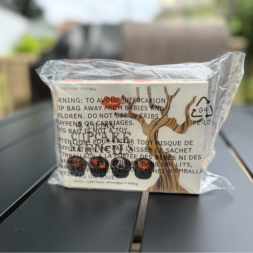 Williams Sonoma Fall Cupcake Stencils Set